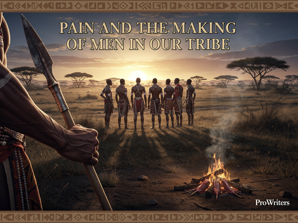 Pain and the Making of Men in Our Tribe